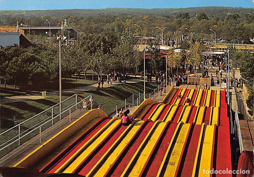 Postales: Parque de Atracciones (Madrid) - A&ntilde;os 60 o 70 - Escrita