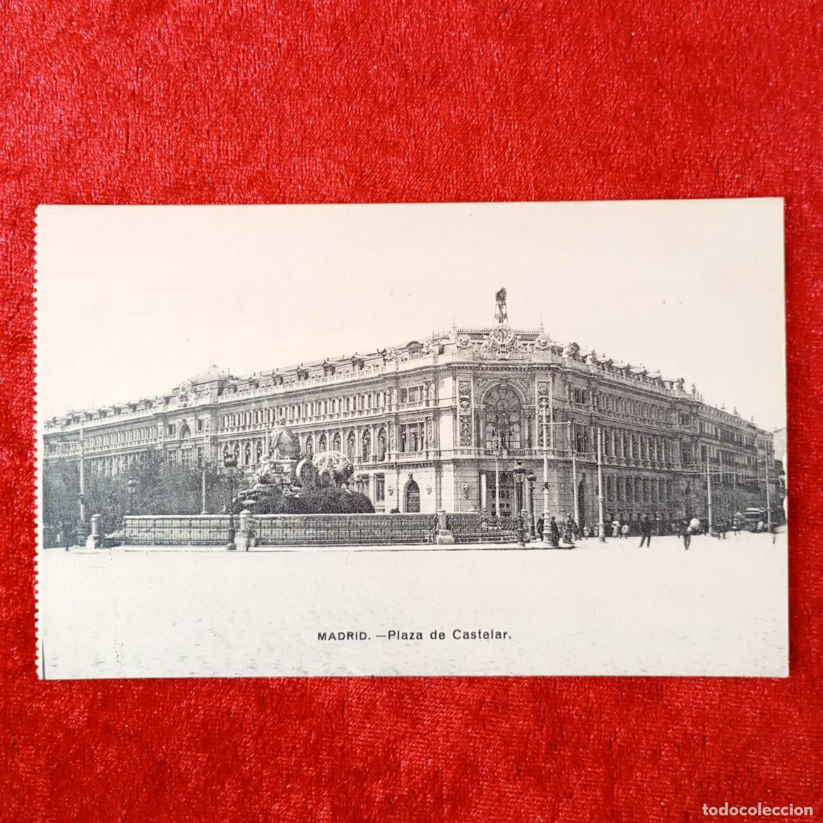 Postales: POSTAL - MADRID - PLAZA DE CASTELAR - FOT. LACOSTE - RAR&Iacute;SIMA / 2282