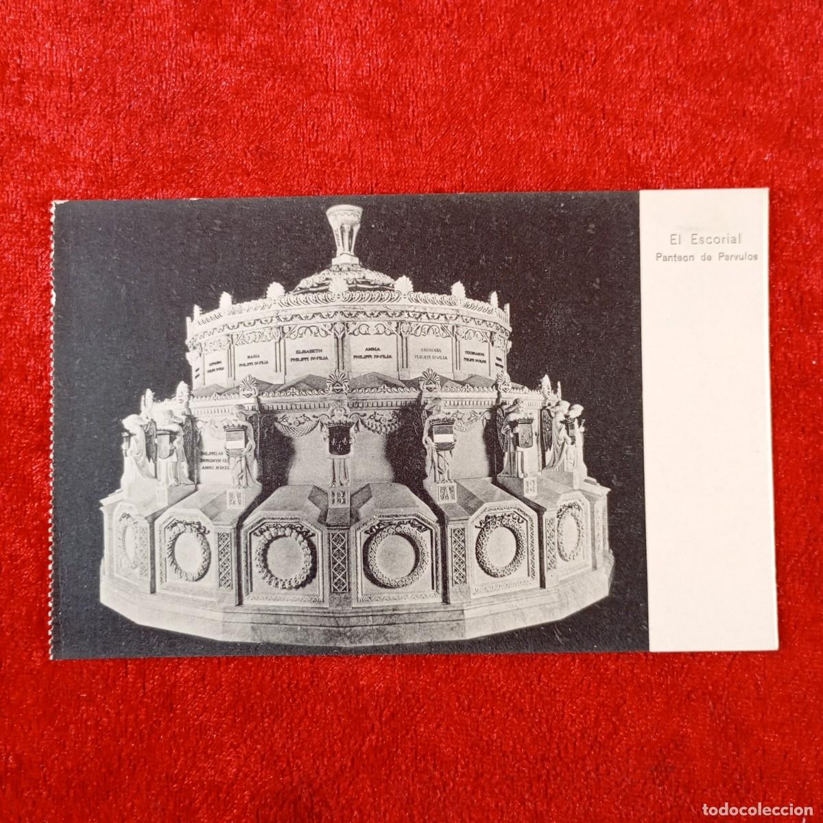 Postales: POSTAL - EL ESCORIAL - PANTEON DE PARVULOS - FOT. MORENO - HOTEL MIRANDA - RAR&Iacute;SIMA / 2335