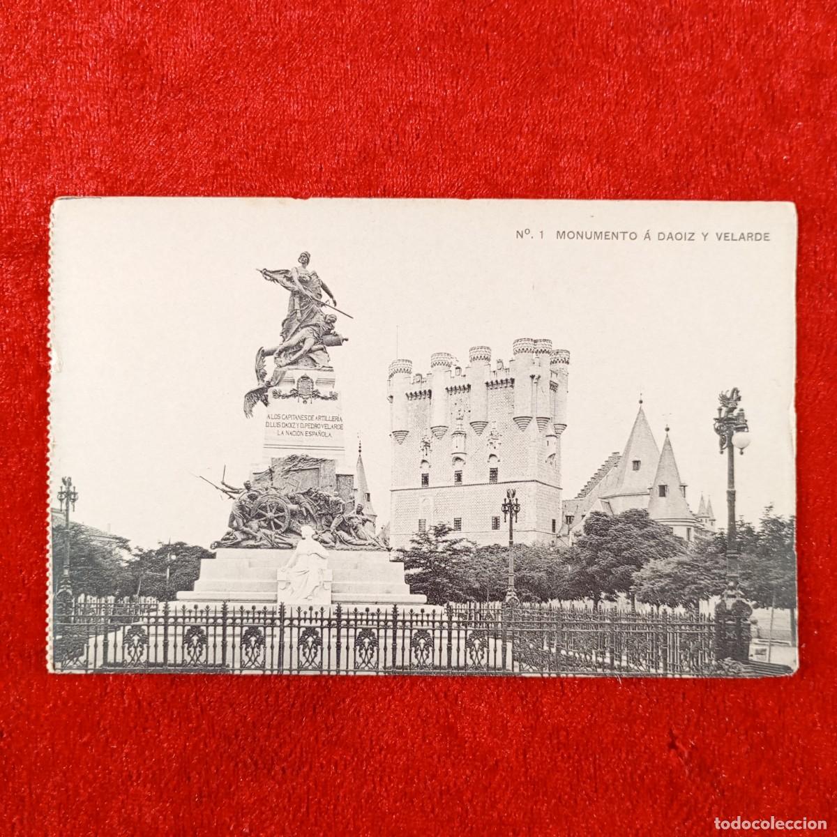 Postales: POSTAL - MONUMENTO A DAOIZ Y VELARDE - N&ordm; 1 - MADRID - RAR&Iacute;SIMA / 2349