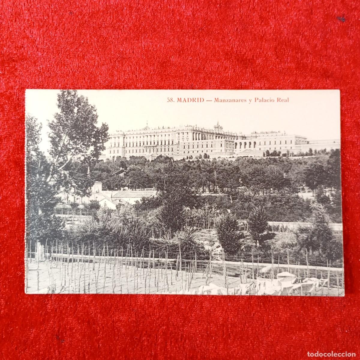 Postales: POSTAL - MADRID - MANZANARES Y PALACIO REAL - 58 - MP - RAR&Iacute;SIMA / 2354