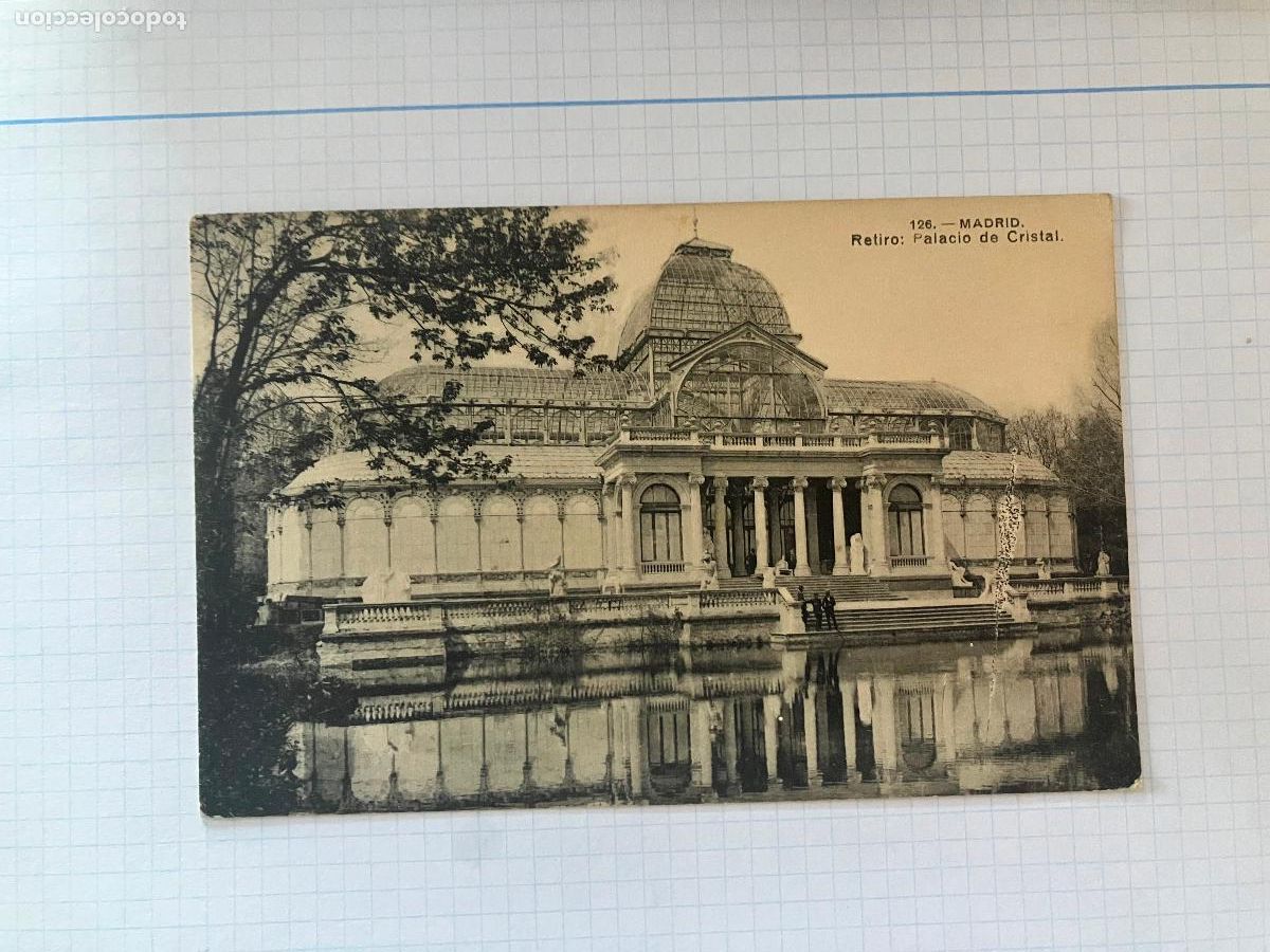 Postales: Madrid - Postal Palacio de Cristal - Lacoste