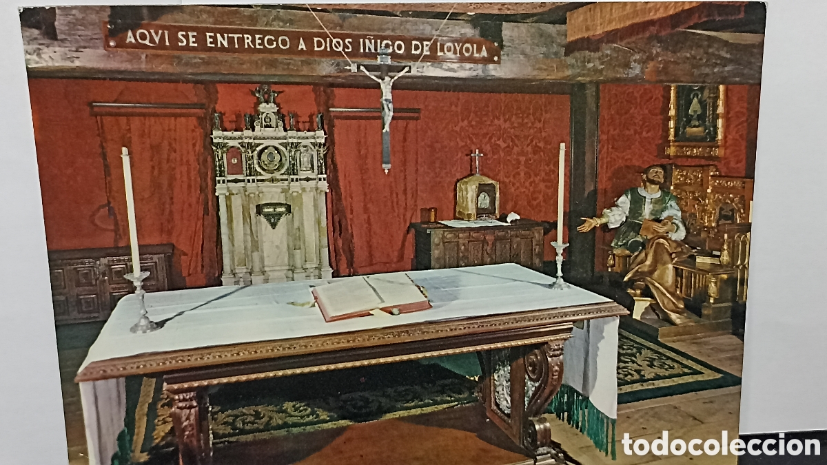Postales: Santuario de Loyola capilla de conversi&oacute;n