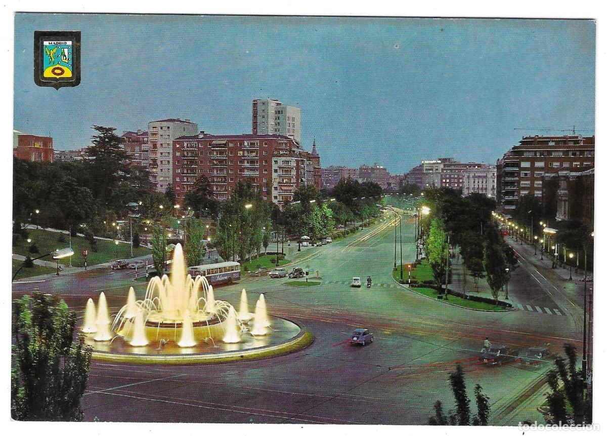 Postales: Postal Madrid. Plaza de San Juan de la Cruz, Paseo de la Castellana. ref. 7-madrid175