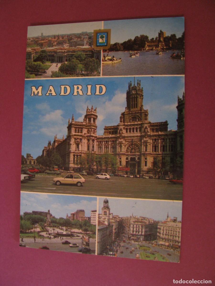 Postales: POSTAL DE MADRID. DIVERSOS ASPECTOS. DOMINGUEZ. CIRCULADA
