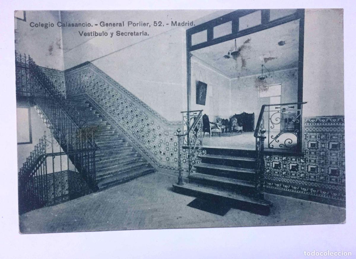 Postales: Tarjeta postal (1930&rsquo;s) MADRID. Colegio Calasancio (Portillo) Circulada, con sello &iexcl;Original!