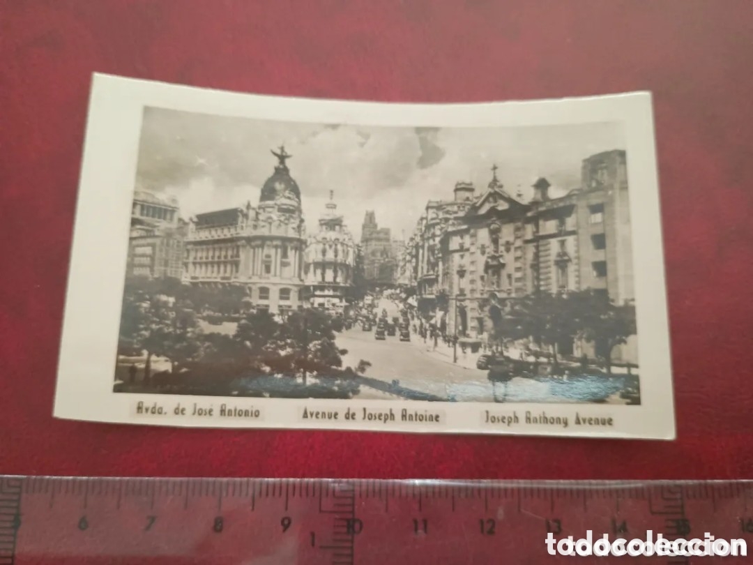 Postales: MADRID - AVENIDA DE JOS&Eacute; ANTONIO