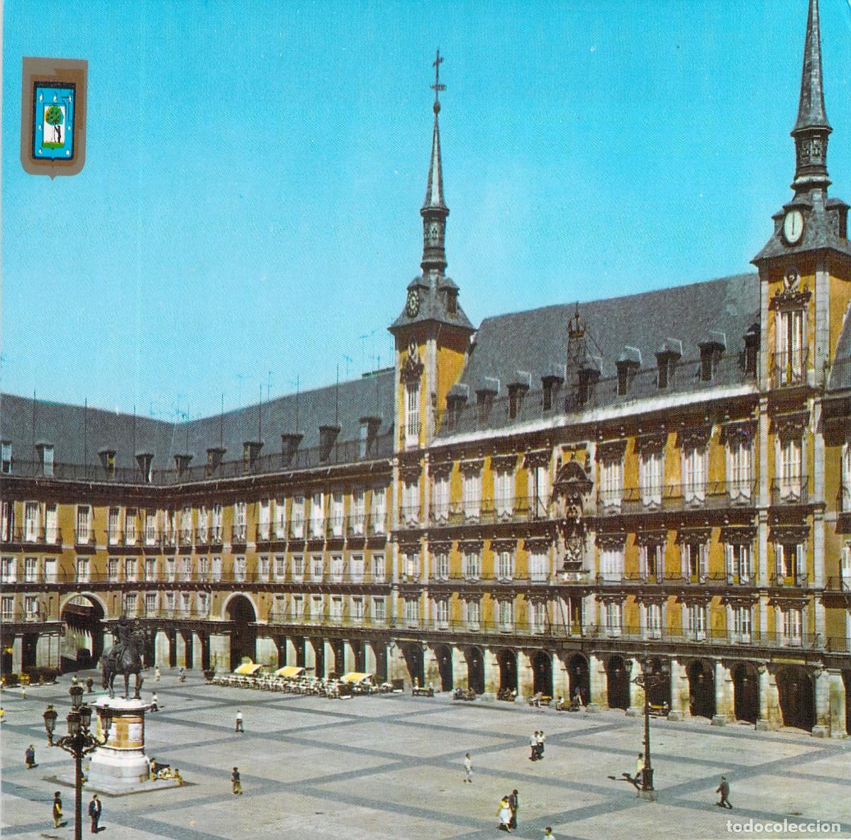 Postales: Postal de la Plaza Mayor de Madrid