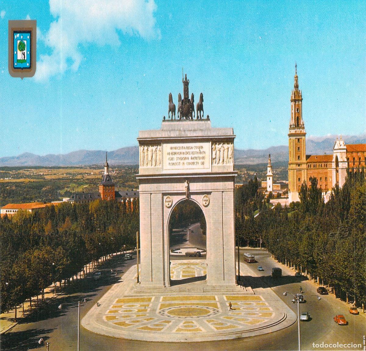Postales: Postal del Arco de la Victoria en Madrid