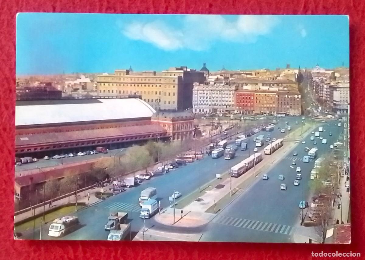 Postales: ANTIGUA POSTAL POST CARD MADRID SPAGNA SPAIN ESPAGNE SPANIEN VISTA PARCIAL VIEW..COCHES DE &Eacute;POCA...