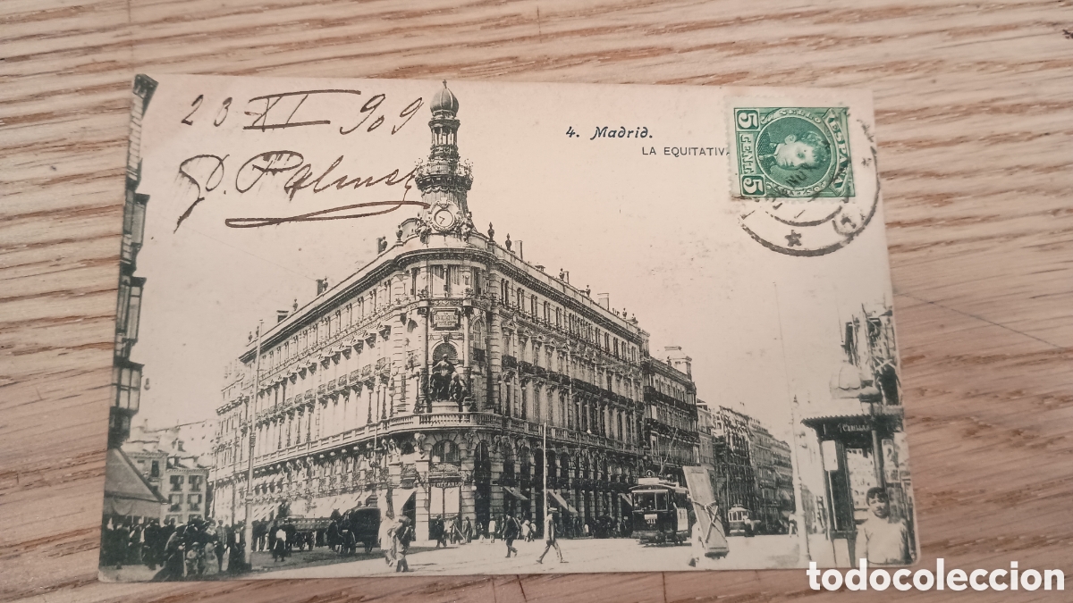 Postales: MADRID - LA EQUITATIVA - FOT. LACOSTE