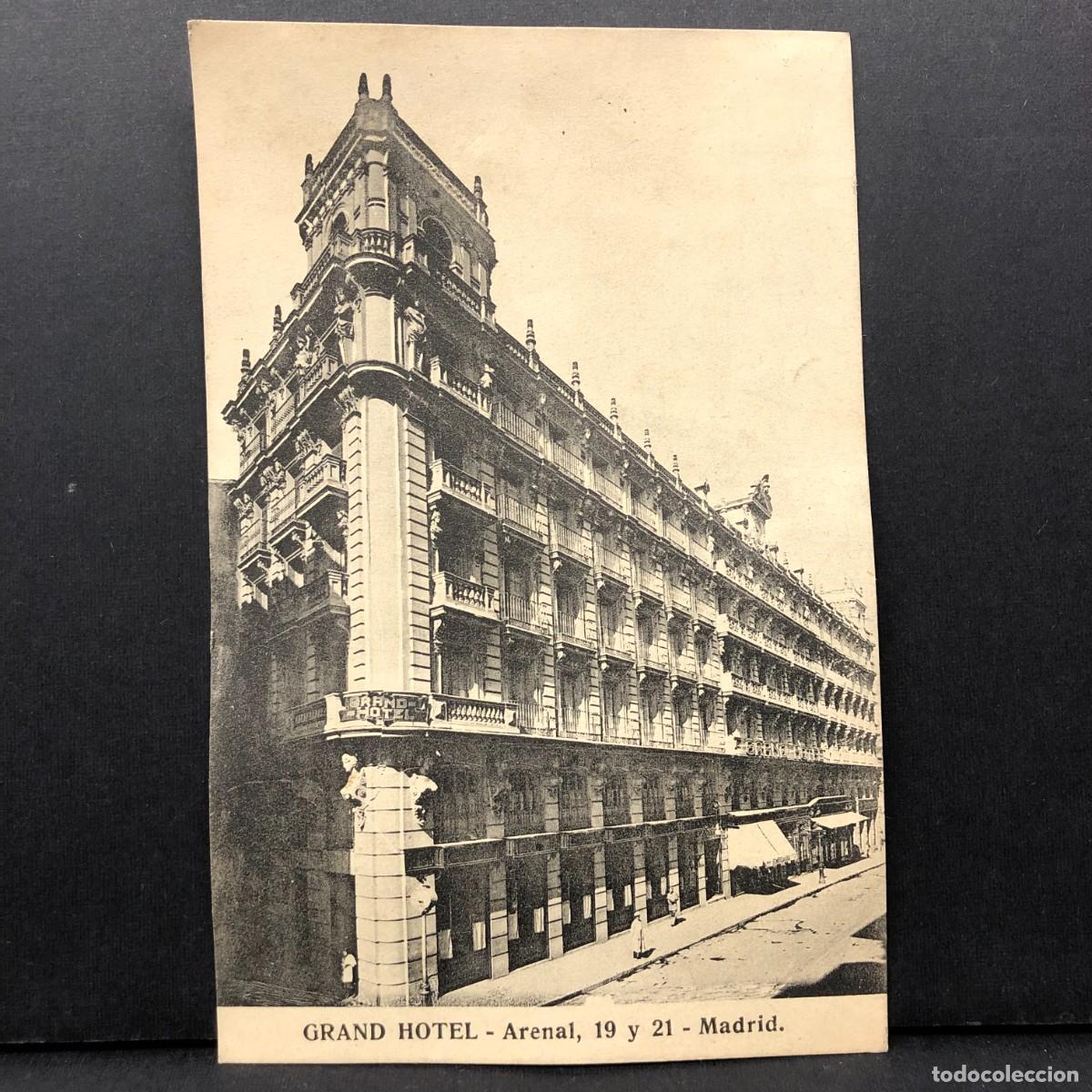 Postales: GRAND HOTEL -A RENAL 19 Y 21 - MADRID - POSTAL / 3368
