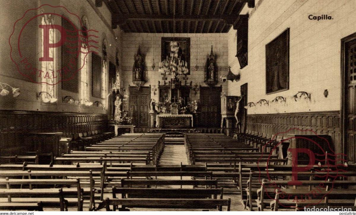 Postales: MADRID. COLEGIO HISPANO FRANCES DE RELIGIOSAS. CAPILLA