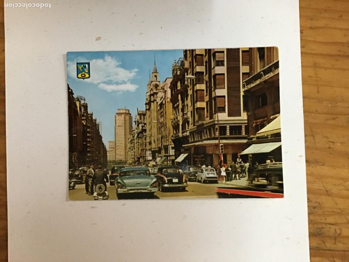 Postales: AVENIDA DE JOS&Eacute; ANTONIO-MADRID, POSTAL FOTOGR&Aacute;FICA 1962