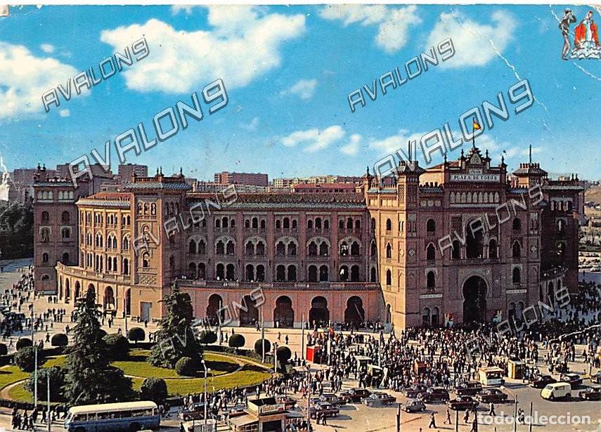 Postales: Plaza de Toros (Madrid), Circulada con sello - 1971