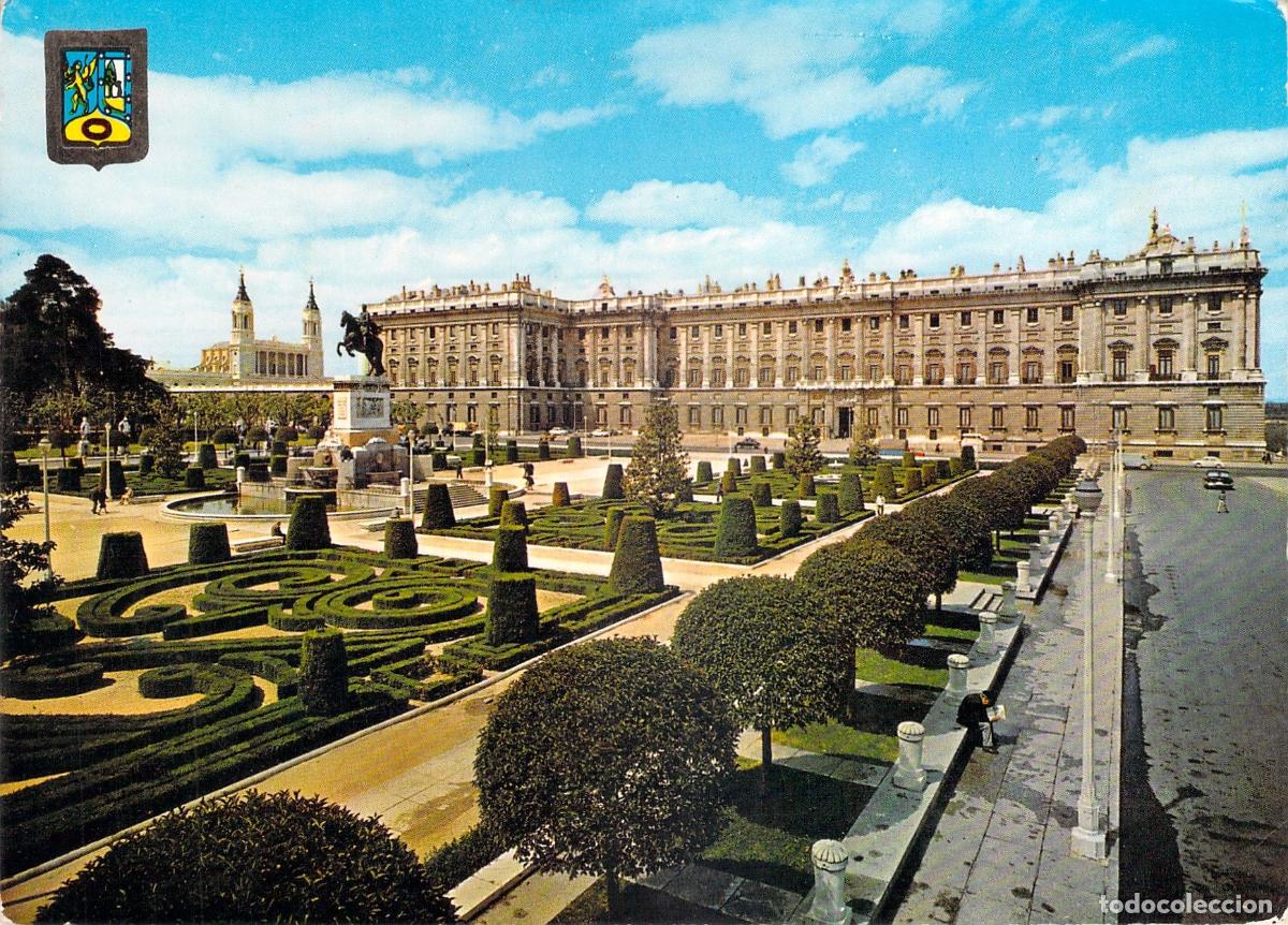 Postales: Postal del Palacio Real de Madrid