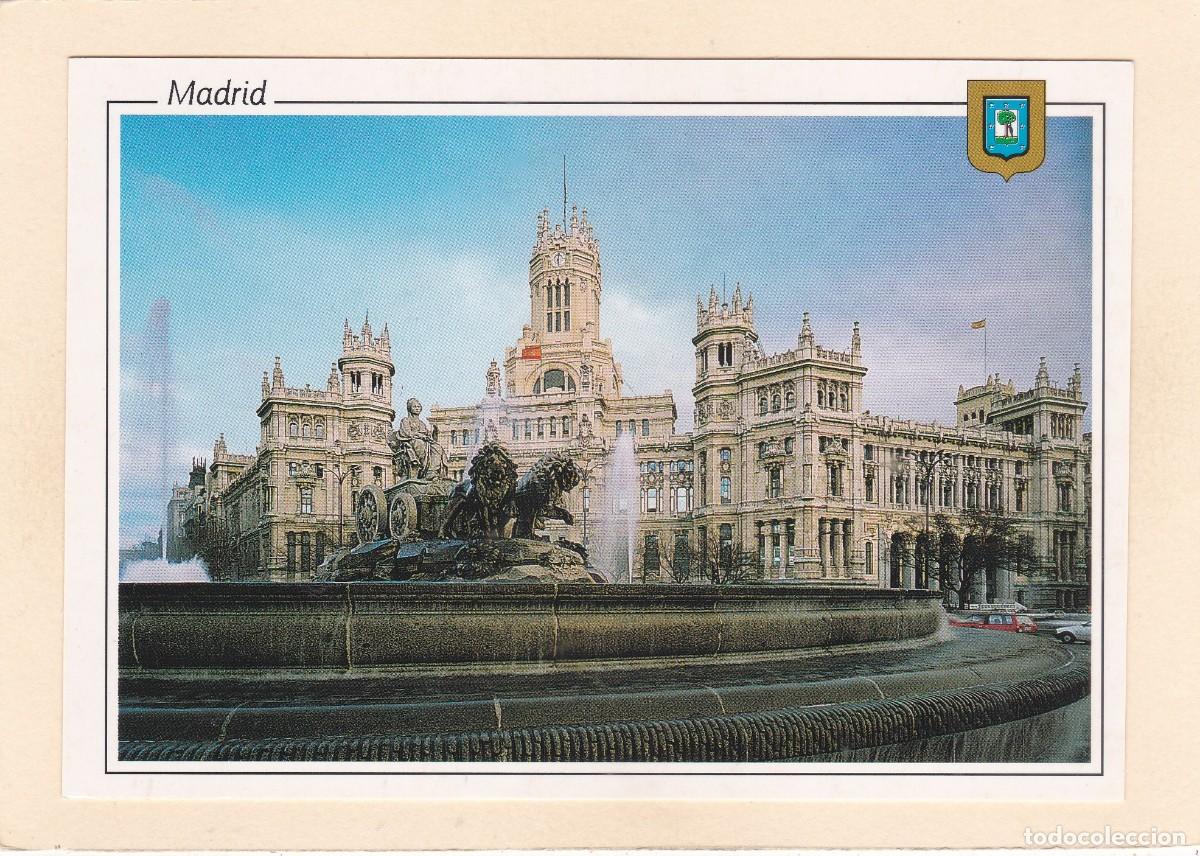 Postales: MADRID. &rdquo;LA CIBELES&rdquo; Y PALACIO DE COMUNICACIONES (1990)