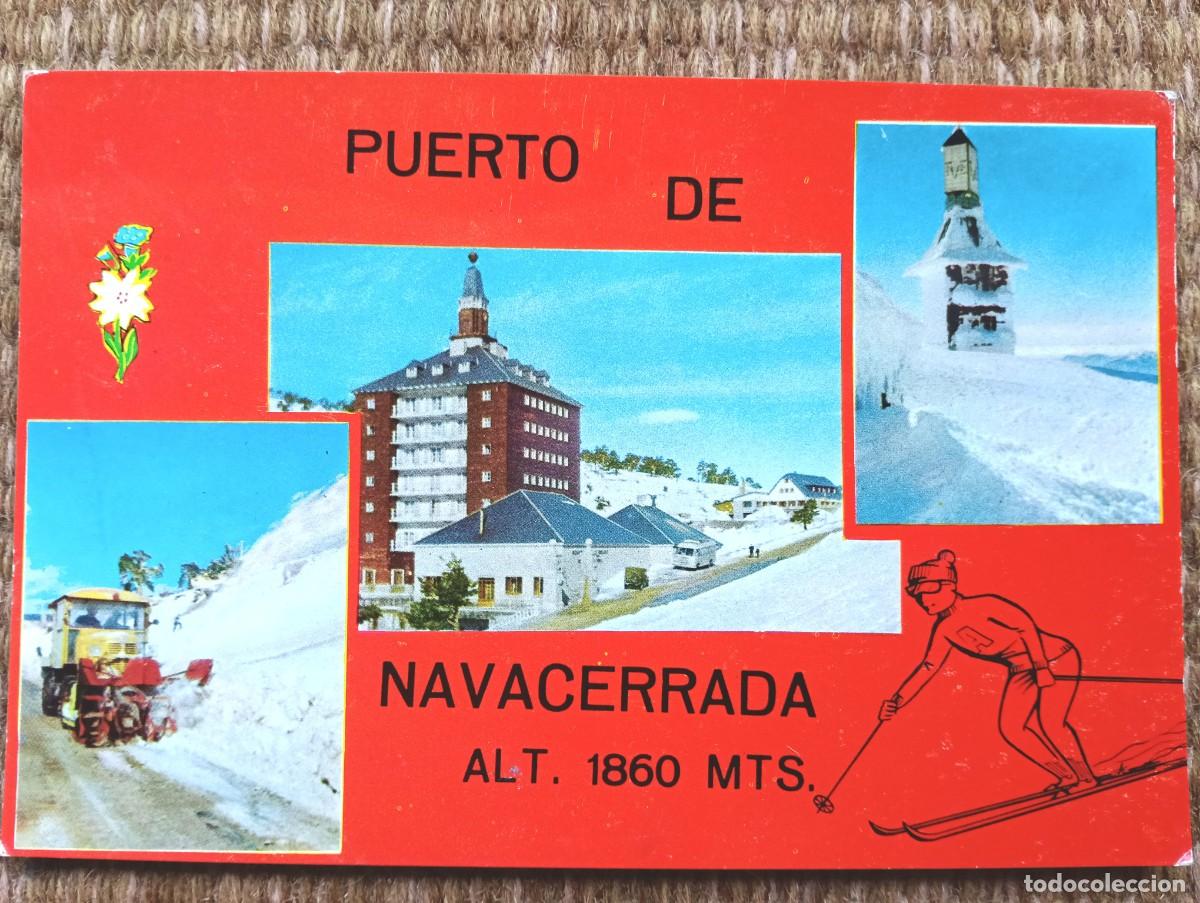 Postales: PUERTO DE NAVACERRADA - MADRID - ED. ALONSO