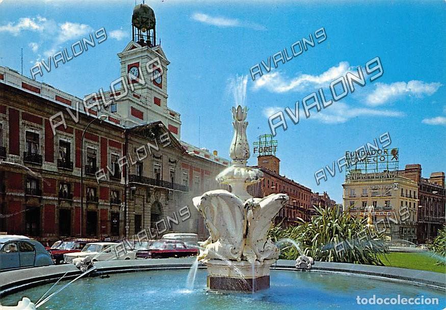 Postales: Puerta del Sol (Madrid) - Escrita - A&ntilde;os 70