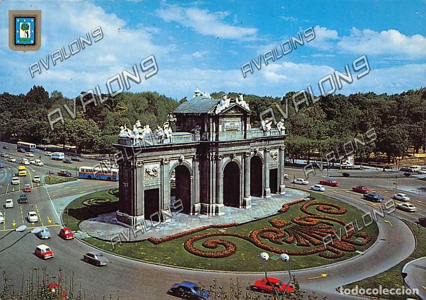 Postales: Puerta de Alcal&aacute; (Madrid) - Sin Circular - A&ntilde;os 70