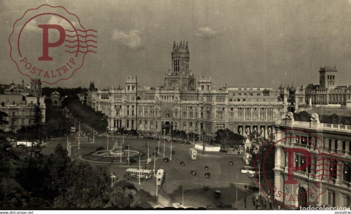 Postais: MADRID. PALACIO DE COMUNICACIONES