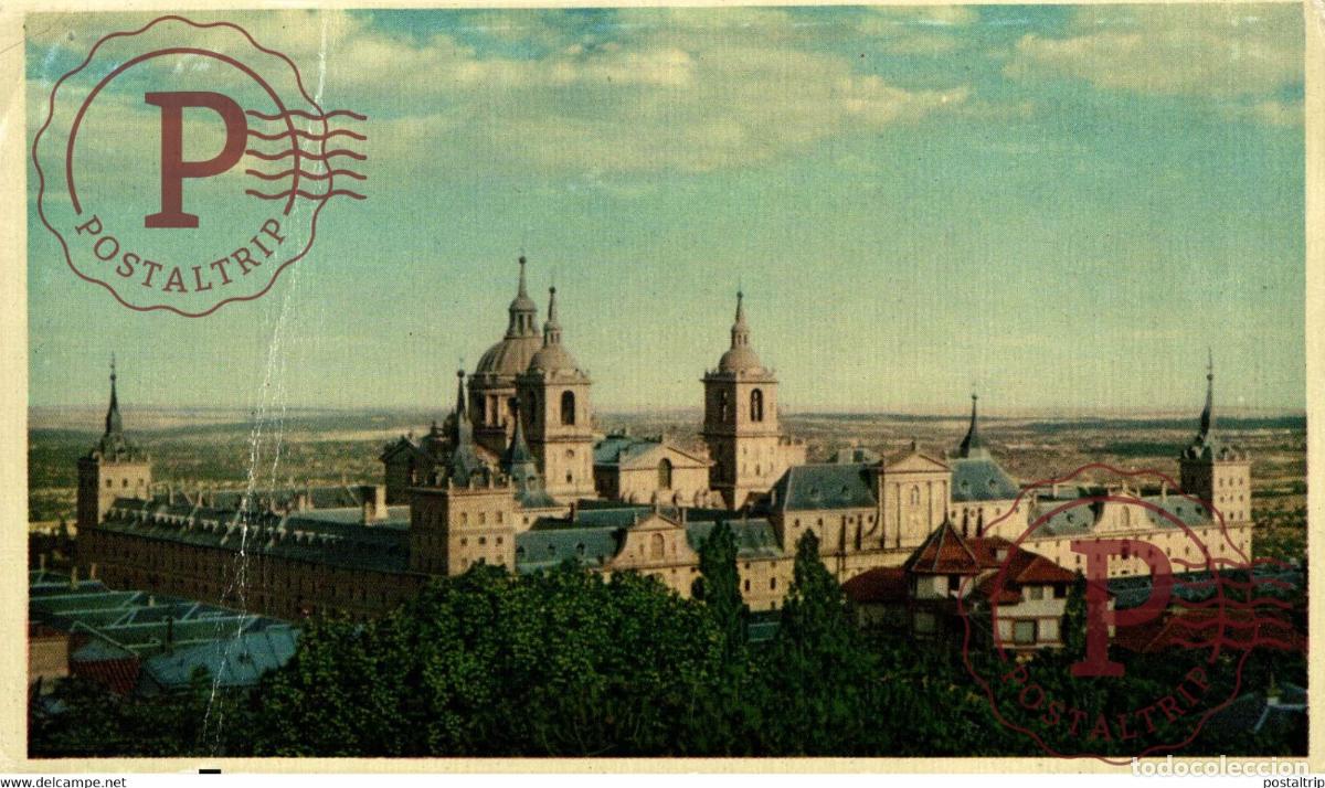 Postais: MADRID. EL ESCORIAL VISTA GENERAL