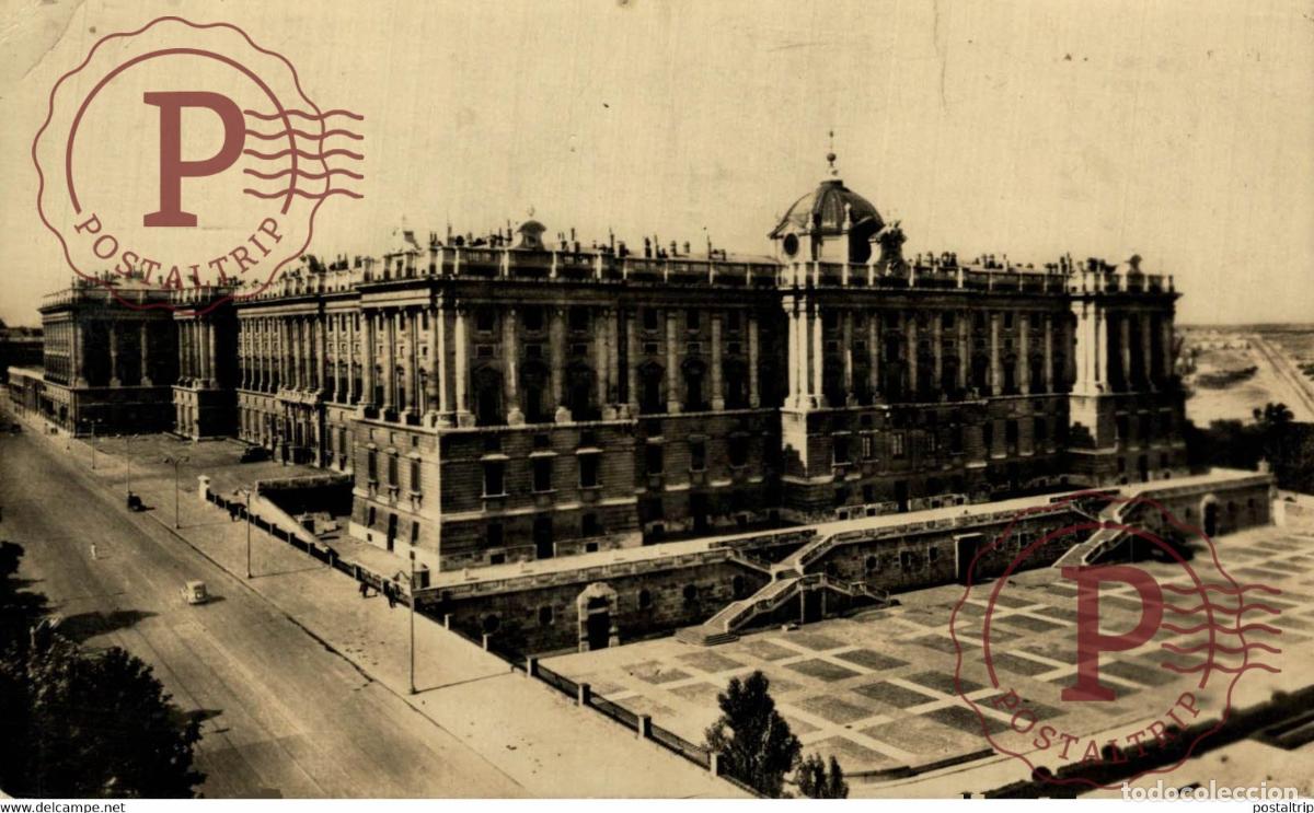 Postkarten: MADRID. PALACIO REAL