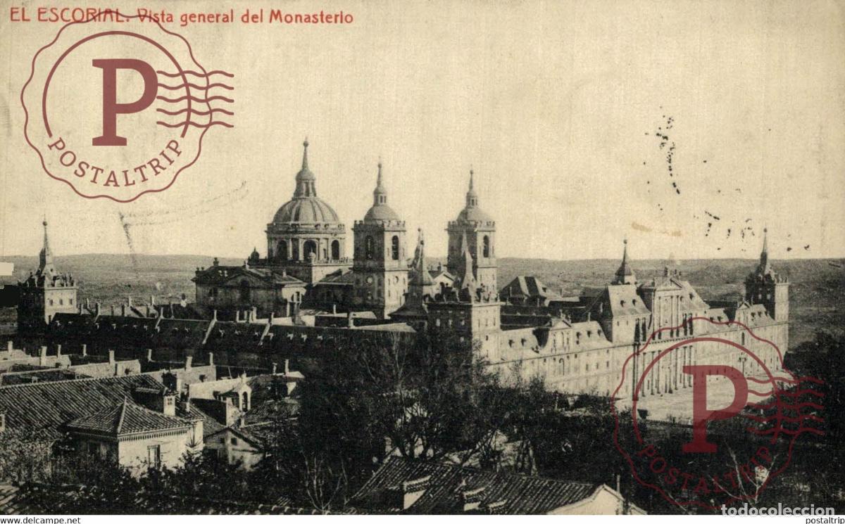 Postales: MADRID. EL ESCORIAL VISTA GENERAL DEL MONASTERIO
