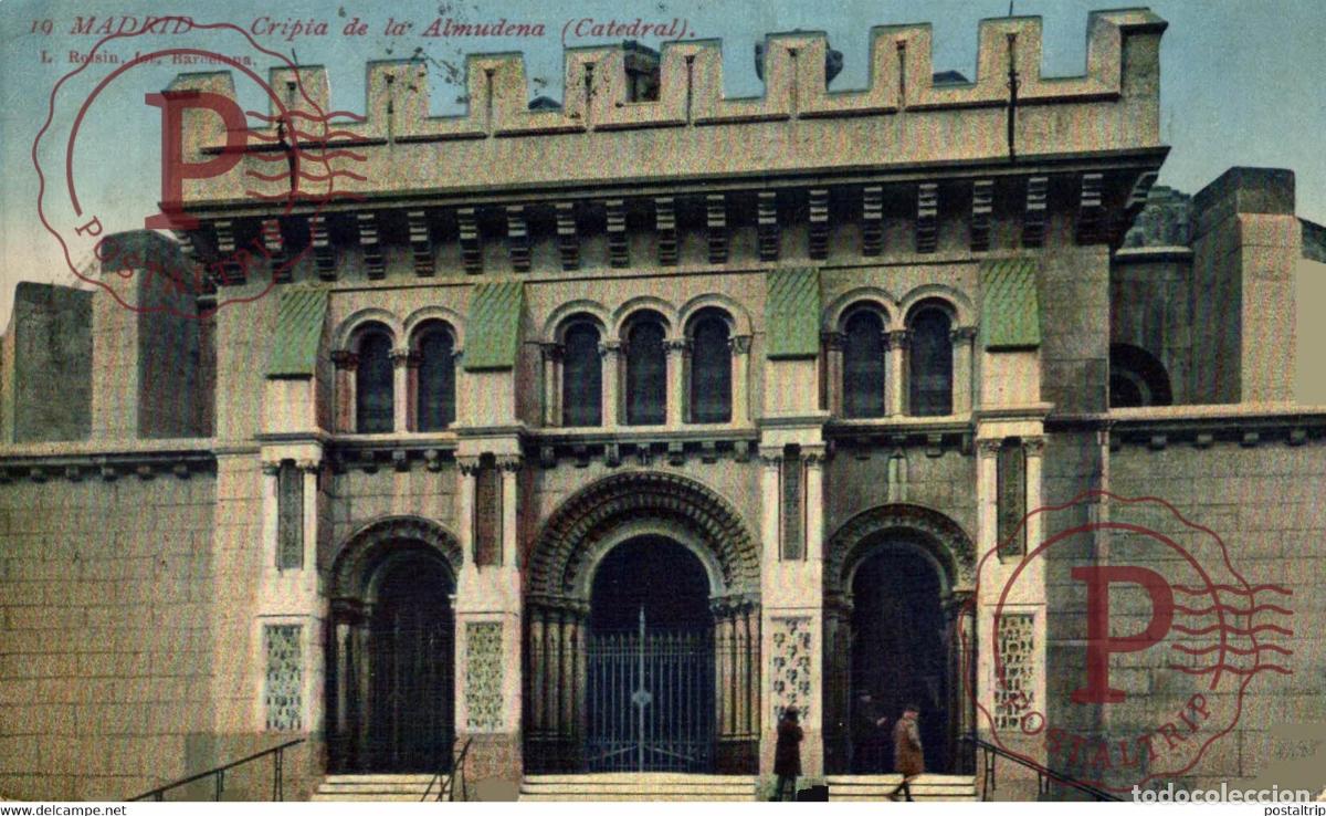 Postales: MADRID. CRIPTA DE LA ALMUDENA