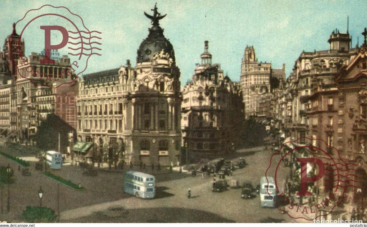 Postales: MADRID. AVENIDA DE JOSE ANTONIO
