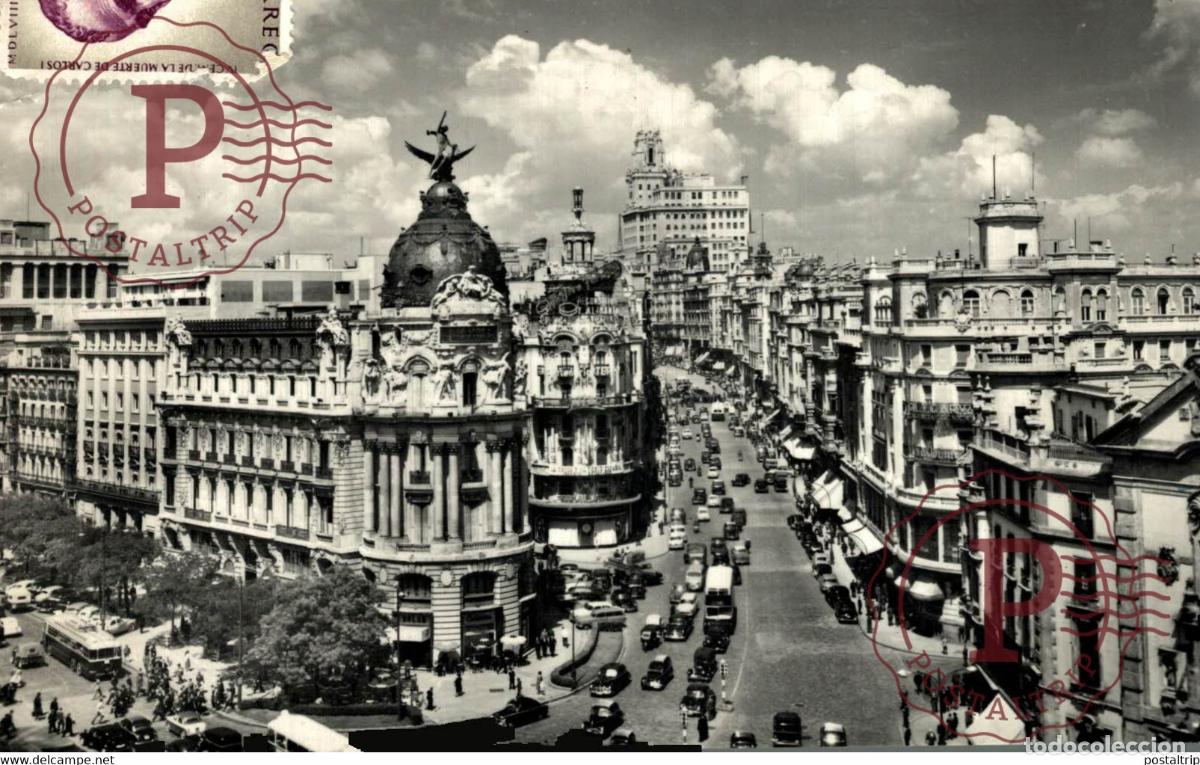 Postales: MADRID. EL FENIX Y AVENIDA JOSE ANTONIO