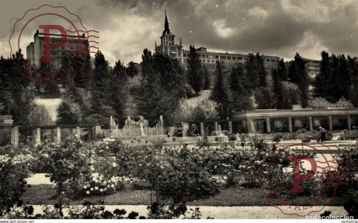 Postales: MADRID. JARDINES DE LA MONCLOA