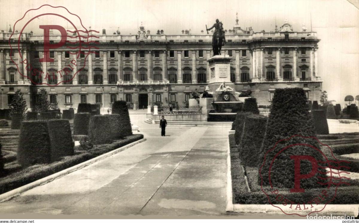 Postales: MADRID. PLAZA DE ORIENTE