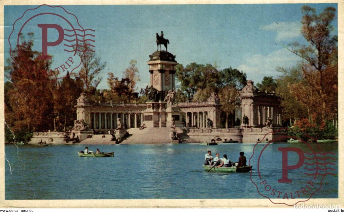 Postales: MADRID. ESTANQUE DEL RETIRO