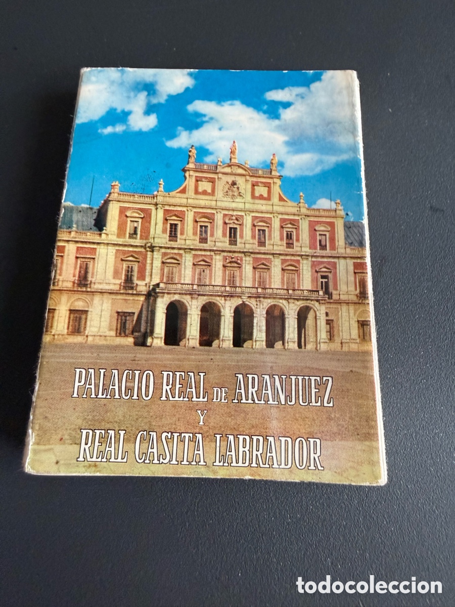 Postales: Bloc. PALACIO REAL. DE ARANJUEZ.