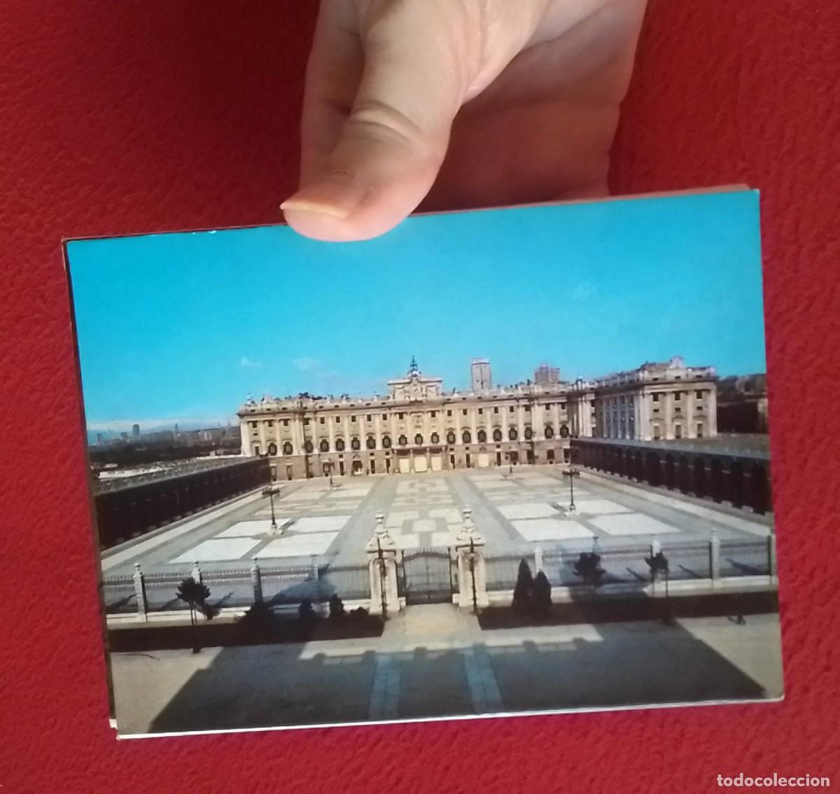 Postales: ANTIGUO TACO TIRA ACORDE&Oacute;N DE 10 POSTALES PALACIO REAL DE MADRID ROYAL PALACE PALAIS ROYAL SPAIN...
