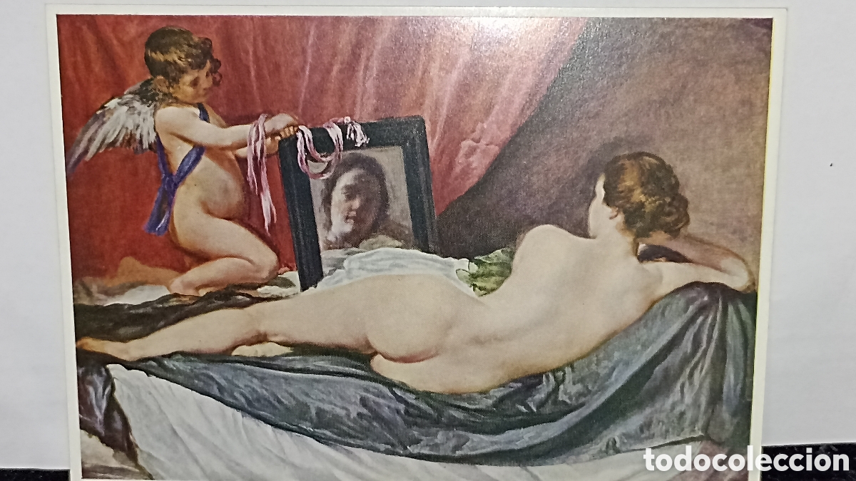 Postales: The toilet of Venus Diego Vel&aacute;zquez galer&iacute;a Nacional