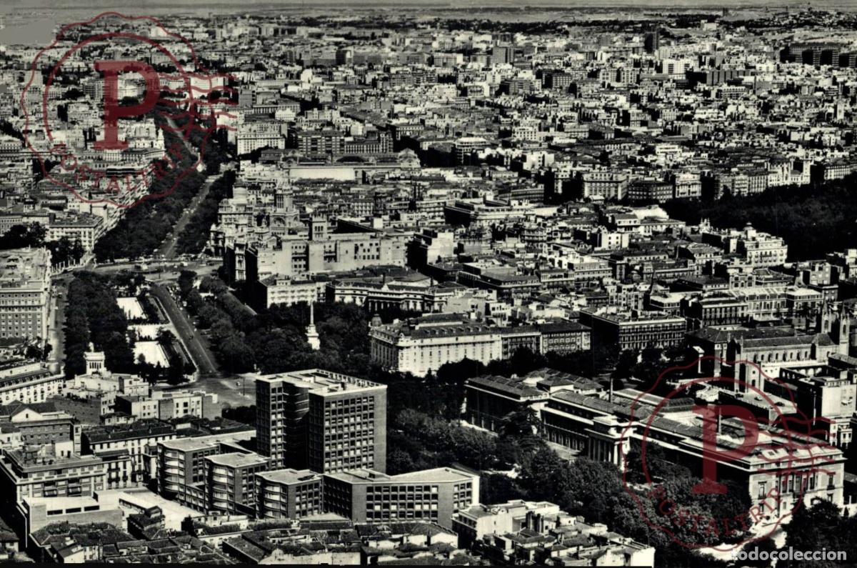 Postkarten: MADRID. VISTA AEREA.