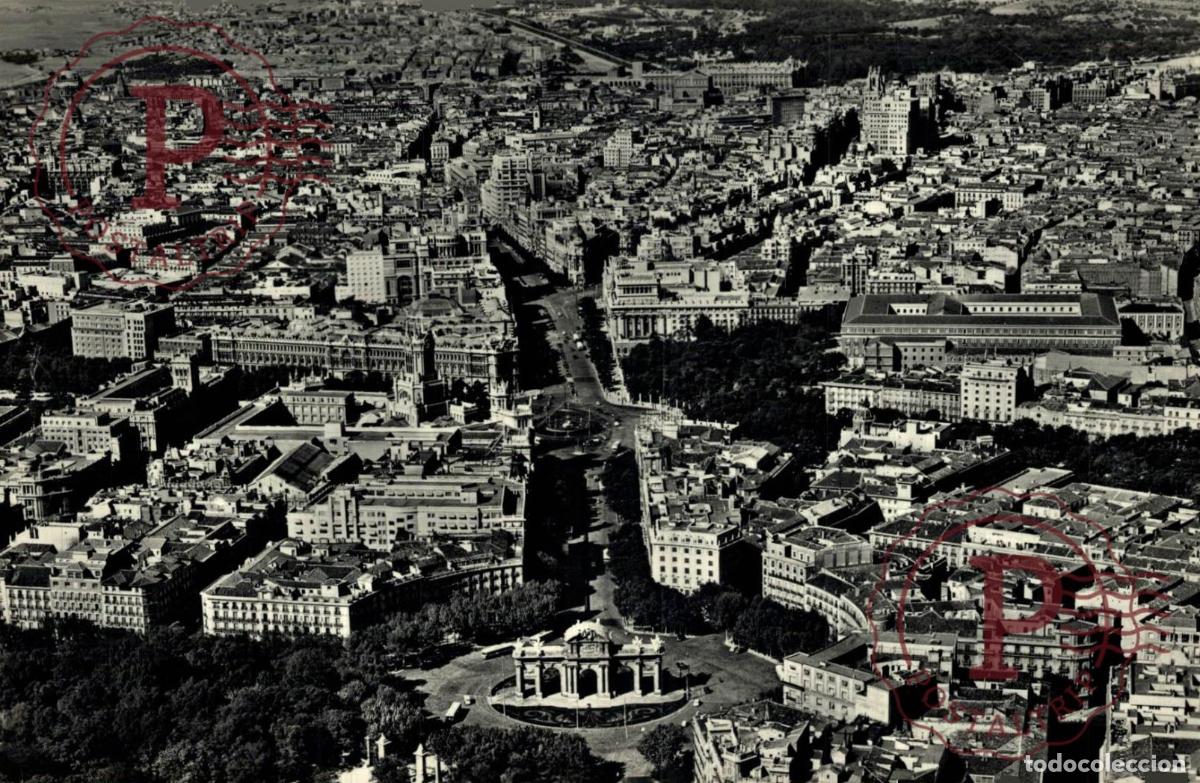 Postkarten: MADRID. VISTA AEREA.