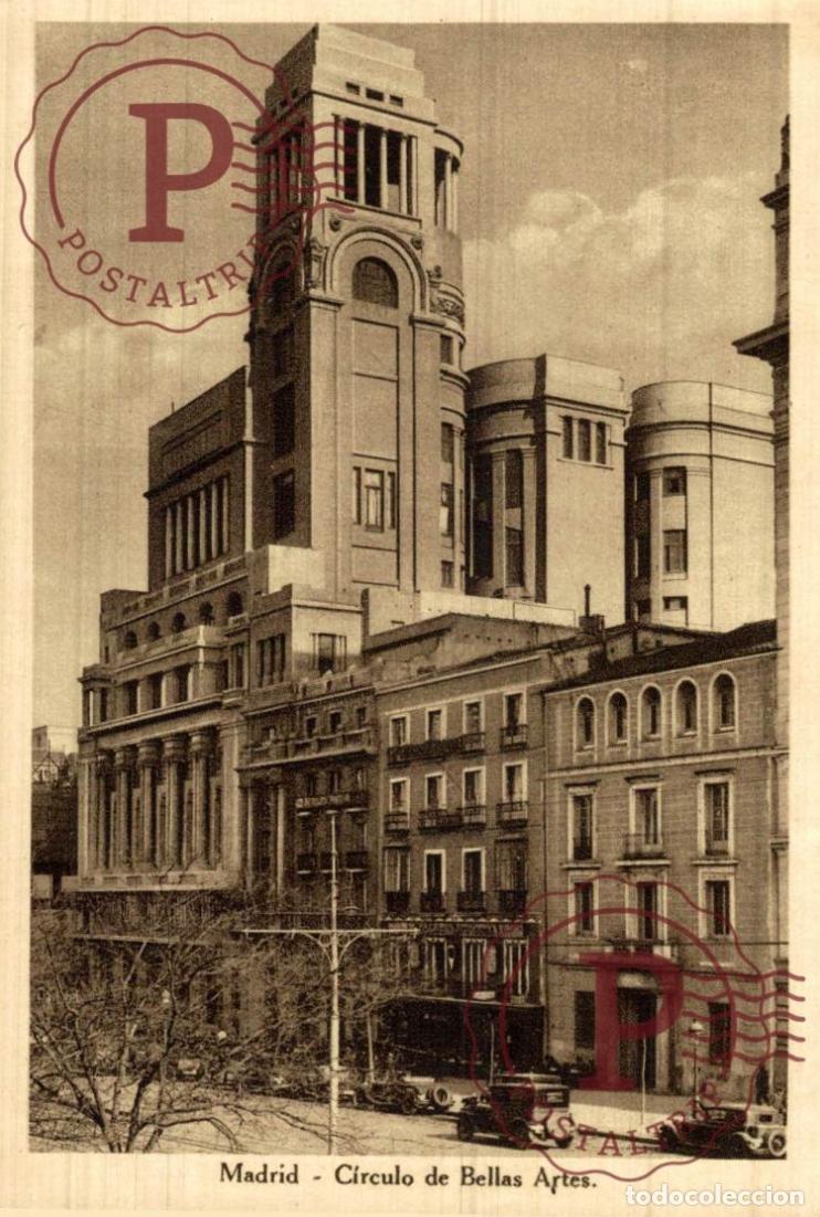 Postkarten: MADRID. CIRCULO DE BELLAS ARTES.
