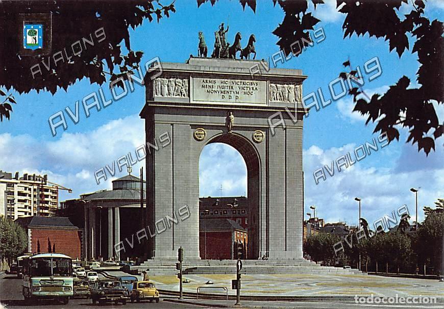 Postales: Arco de la Victoria (Madrid) - Escrita - A&ntilde;os 60