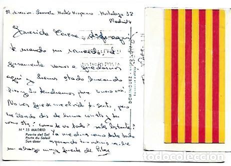 Postales: PUERTA DEL SOL - SUN DOOR.- MADRID - Foto 2
