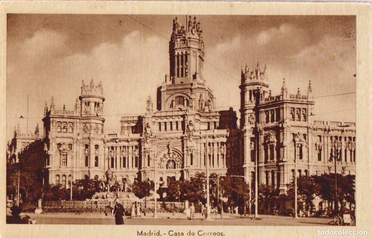 Postales: MADRID, CASA DE CORREOS - HELIOGRAFICA ESPA&Ntilde;OLA - S/C