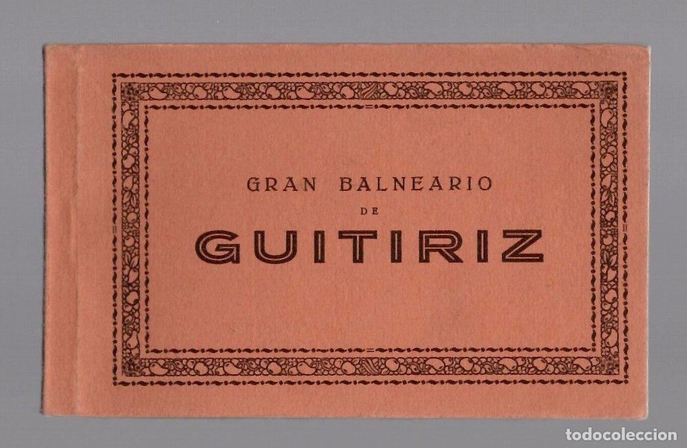 Postales: BLOC POSTAL GRAN BALNEARIO DE GUITIRIZ. LUGO. HELIOTIPIA DE KALLMEYER. 10 TARJETAS POSTALES