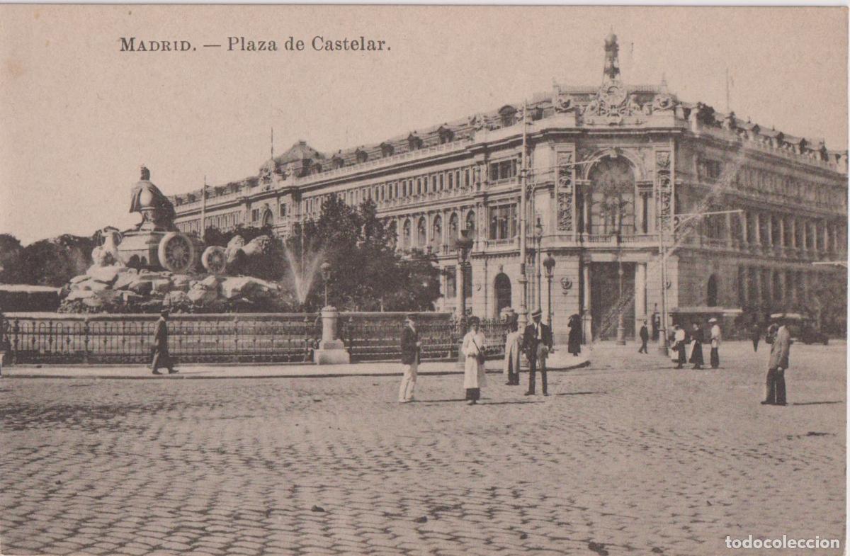 Postales: MADRID, PLAZA DE CASTELAR - FOTOTIPIA J.ROIG - S/C