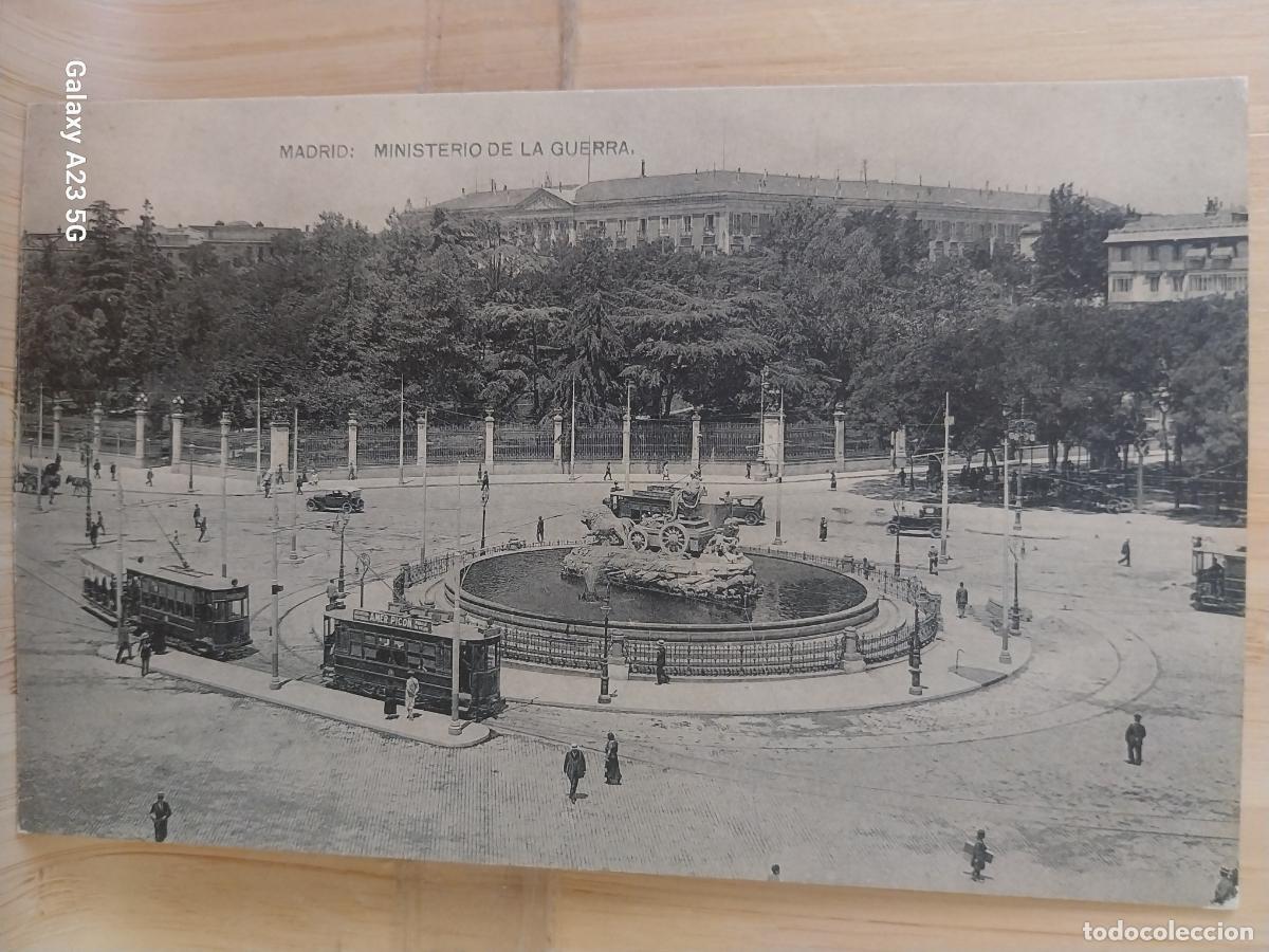 Postales: MADRID MINISTERIO DE GUERRA CIBELES ED HAUSER MENET SC ORIGINAL ANIMADA TRANVIA CLASICOS