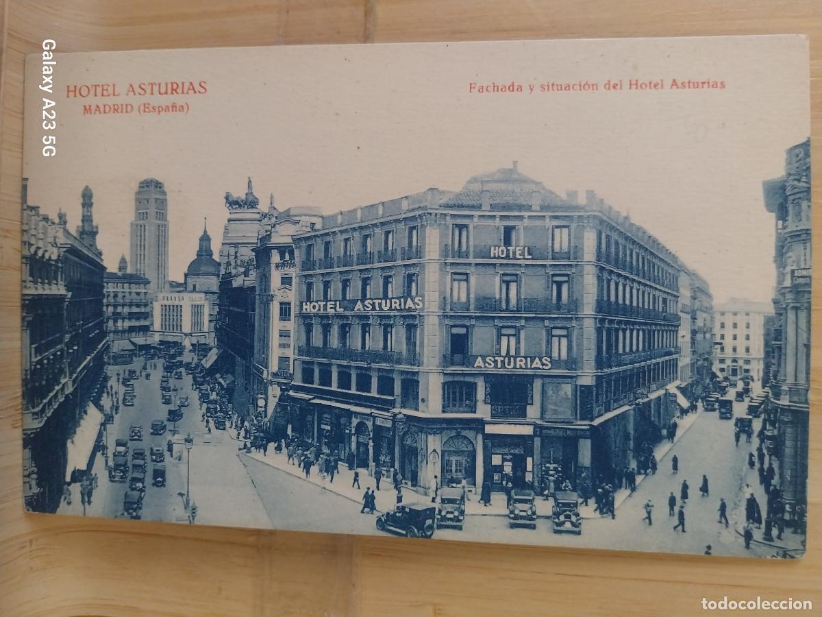 Postales: HOTEL ASTURIAS MADRID ED CAYON SC ORIGINAL ANIMADA