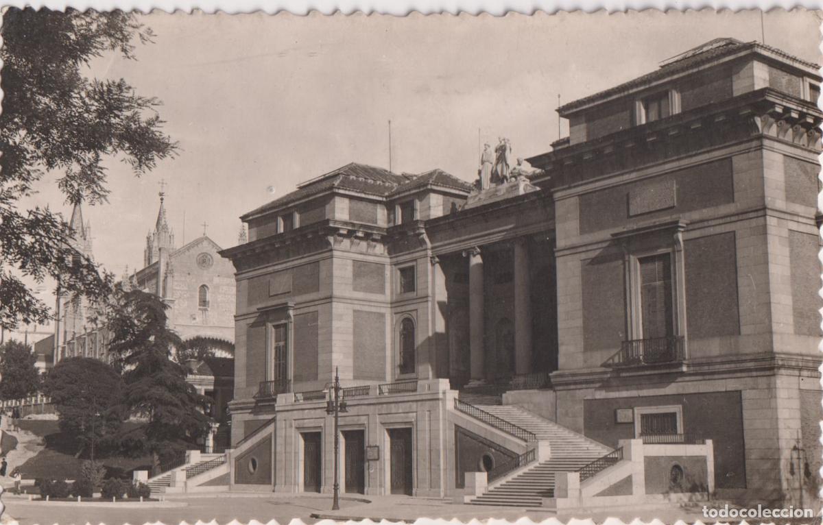Postales: MADRID, MUSEO DEL PRADO - EDICIONES F. MOLINA N&ordm;53 - ESCRITA 1952