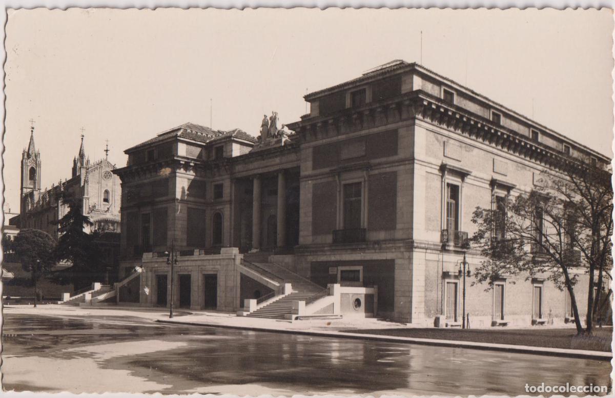 Postales: MADRID, MUSEO DEL PRADO, FACHADA PRINCIPAL - POSTALES BEA P.E.P. N&ordm;15 - S/C