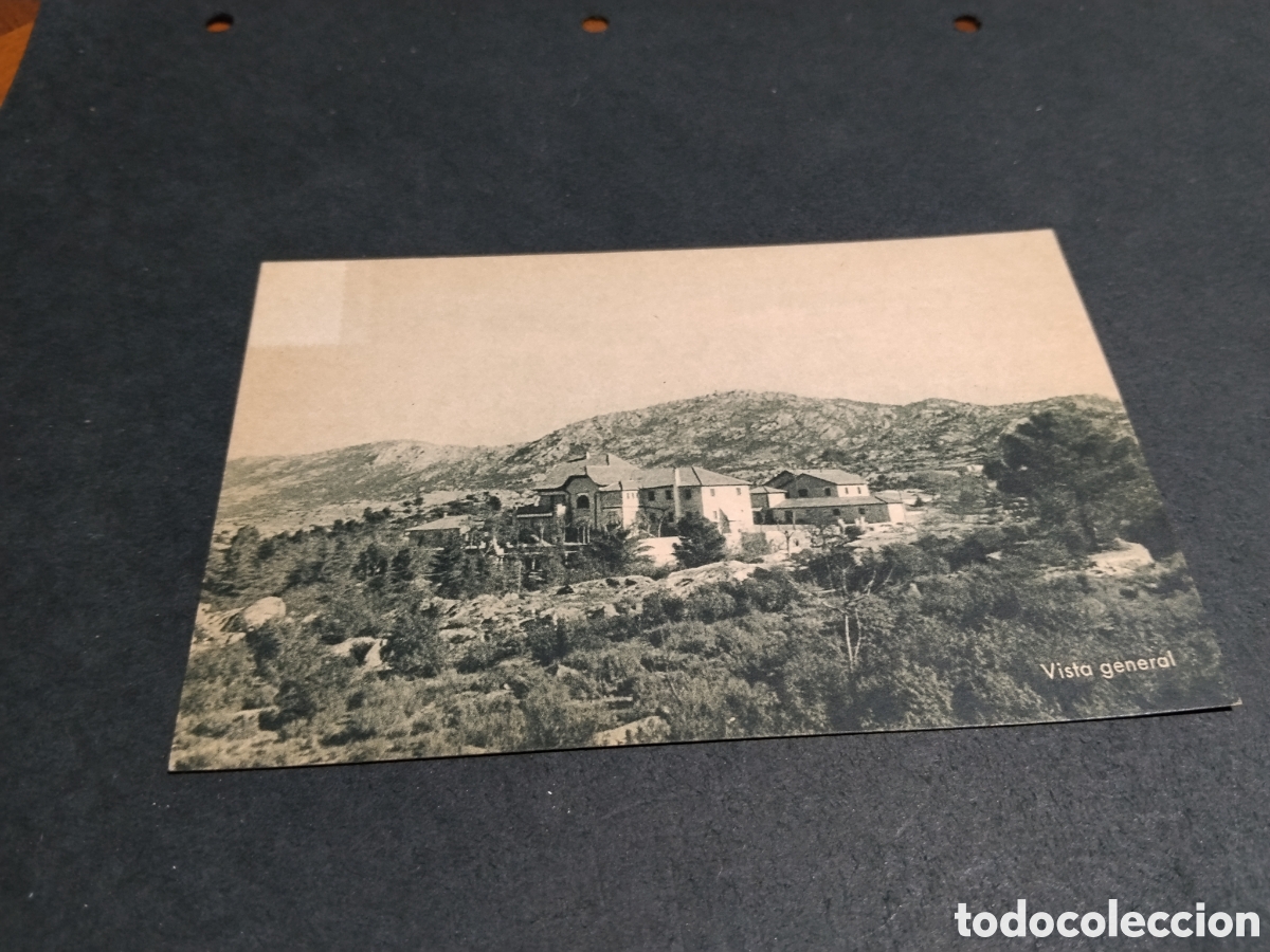 Postales: Postal antigua Fuente Pizarro,casa de reposo Collado Villalba